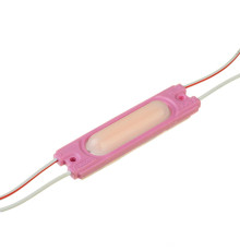 Світлодіодний модуль COB 12 V рожевий 1led 1,5W IP65