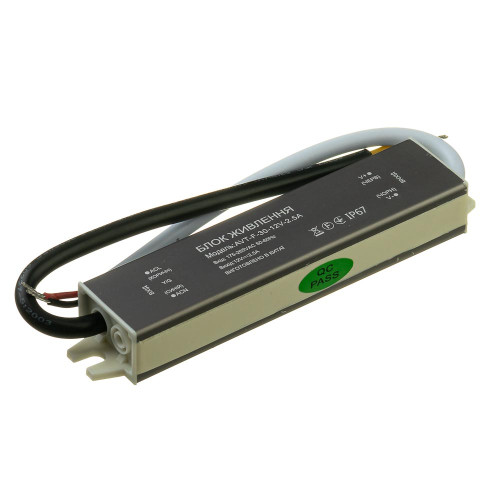 Led блок живлення 12V (герметичний) 2.5А 30Вт AVT ( 1019871 )
