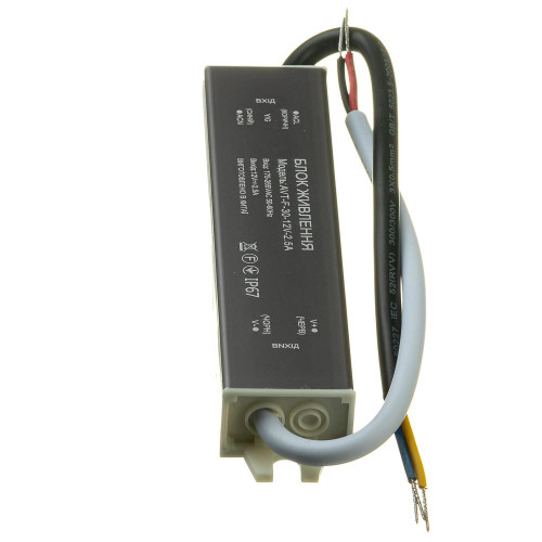 Led блок живлення 12V (герметичний) 2.5А 30Вт AVT ( 1019871 )