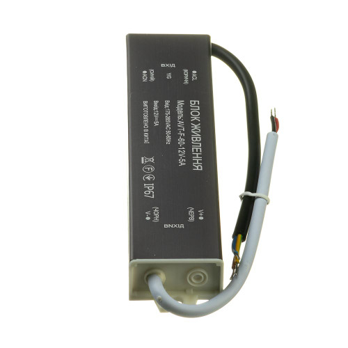 Led блок питания 12V (герметичный) 5А 60Вт AVT ( 1019874 )