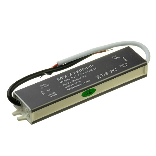 Led блок живлення AVT 24В герметичний 2,08А 50Вт ( 1019885 )