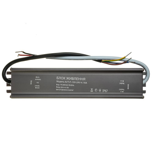 Led блок живлення AVT 24V (герметичний) 4,16А 100Вт AVT ( 1019887 )